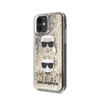 Karl Lagerfeld Liquid Glitter 2 heads - iPhone 11 tok (arany)