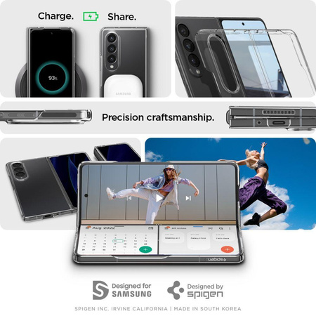 Spigen Airskin - pouzdro pro Samsung Galaxy Z Fold 4 (průhledné)