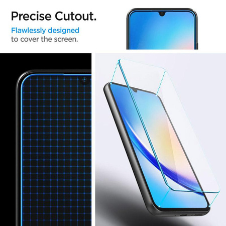 Spigen üveg.TR Slim 2-Pack - Edzett üveg Samsung Galaxy A34 5G készülékhez (2 db)