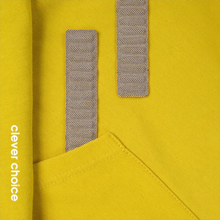 Crong Melange - Magnetisches Armband für Apple Watch 38/40/41/42 mm (gelb melange)