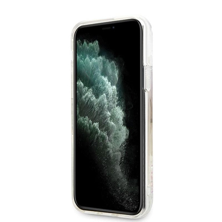 Guess Gradient Liquid Glitter Circle Logo - iPhone 11 Pro Max tok