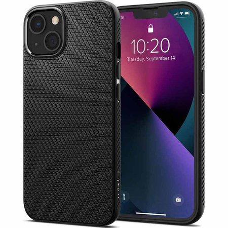 Spigen Liquid Air - tok iPhone 13 Mini készülékhez (fekete)