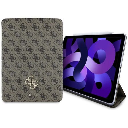 Guess Magnetic 4G Big Logo – Hülle iPad Air 11" M3 (2025) / iPad Air 11" M2 (2024) (braun)