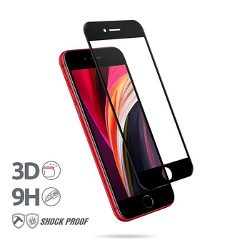 SZKŁO HARTOWANE NA EKRAN DO IPHONE SE 2022 | 2020 | 8 | 7, Ochronne z Ramką