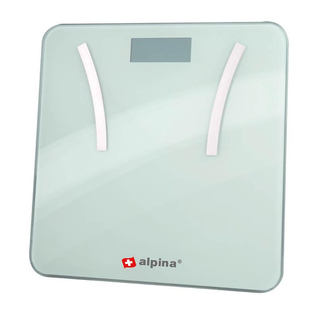 Alpina - Pèse-personne intelligent avec application pour surveiller 180 kg