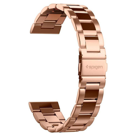 Spigen Modern Fit szalag - karkötő Samsung Galaxy Watch 4 / 5 / 5 Pro / 6 (rózsaszín arany)