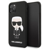 Karl Lagerfeld Fullbody Silikon Iconic - iPhone 11 Pro Tasche (Schwarz)