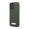 Silikonové pouzdro Guess MagSafe s logem - iPhone 13 Pro (zelené)