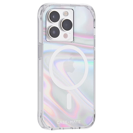 Case-Mate Seifenblase MagSafe - iPhone 14 Pro Tasche (irisierend)