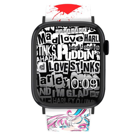 DC Comics - Řemínek pro Apple Watch (Harley Quinn Manga - Love Stinks)