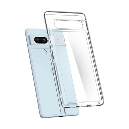 Spigen Ultra Hybrid - Étui pour Google Pixel 7A (Transparent)