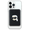 Karl Lagerfeld Karl Head Pin MagSafe - Indukciós Power Bank 5000 mAh 15W (fekete)