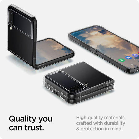 Spigen Airskin - Etui do Samsung Galaxy Z Flip 4 (Przezroczysty)