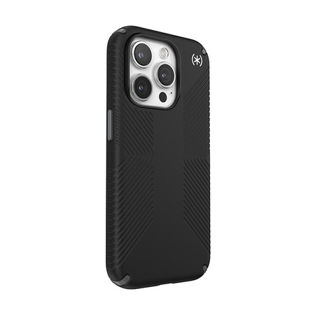 Speck Presidio2 Grip Magsafe - iPhone 15 Pro Case (Black / Slate Grey / White)