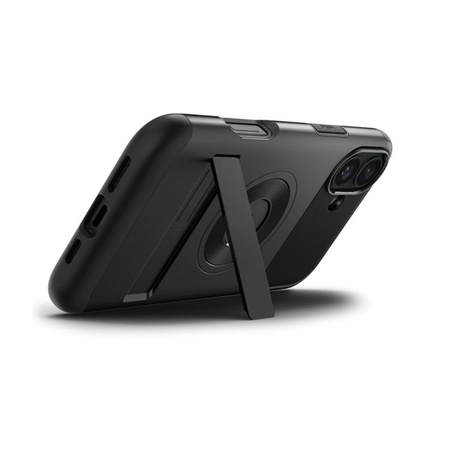 Spigen Slim Armor Mag MagSafe - Hülle für iPhone 16 (Schwarz)