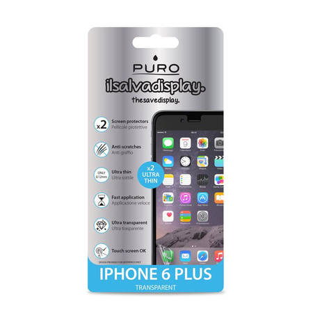 PURO Two screen films - iPhone 6s Plus / iPhone 6 Plus