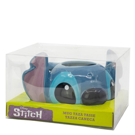 Disney Stitch - 3D keramický hrnek v dárkovém balení 375 ml