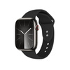 Crong Liquid - Strap for Apple Watch 42/44/45/49 mm (black)