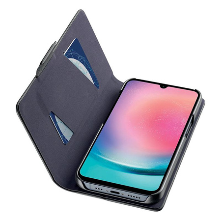 Pouzdro Cellularline Book - Samsung Galaxy A25 5G Case (černé)