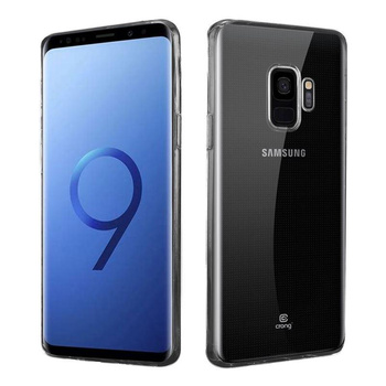 Crong Crystal Slim Cover - Étui pour Samsung Galaxy S9 (Transparent)