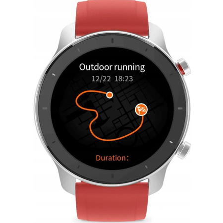 Xiaomi Amazfit GTR - 42 mm Smartwatch (red)