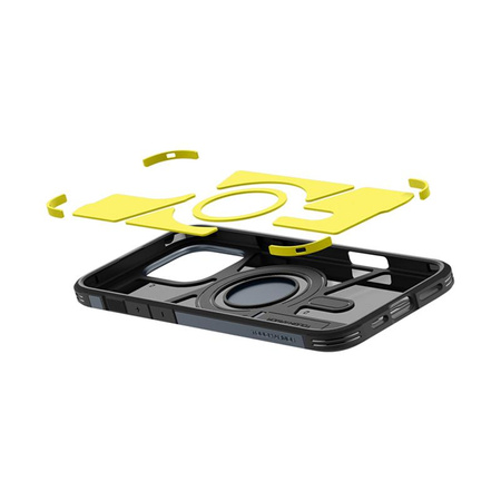 Spigen Tough Armor MagSafe - Gehäuse für iPhone 16 Pro Max (Metall Schiefer)