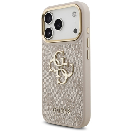 Guess 4G Big 4G Classic Logo - Case iPhone 17 Pro (Pink / Gold)
