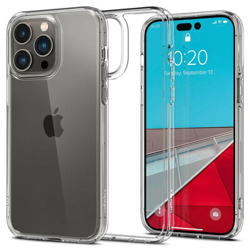 Spigen Ultra Hybrid - Coque pour iPhone 14 Pro Max (Transparent)