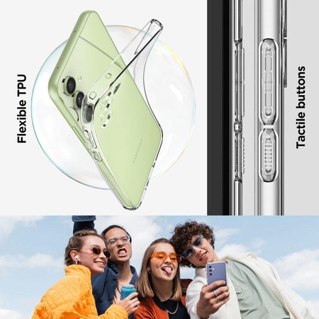 Spigen Liquid Crystal - Etui pour Samsung Galaxy A54 5G (Transparent)