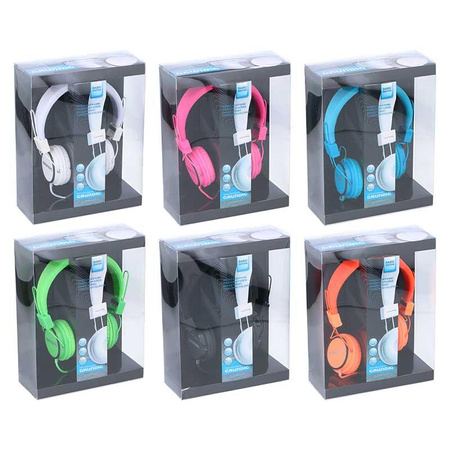 Grundig - Neon in-ear headphones (pink)
