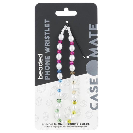 Case-Mate Universal Beaded Phone Wristlet - Pendentif pour téléphone avec perles (Jelly Bean Pearl)