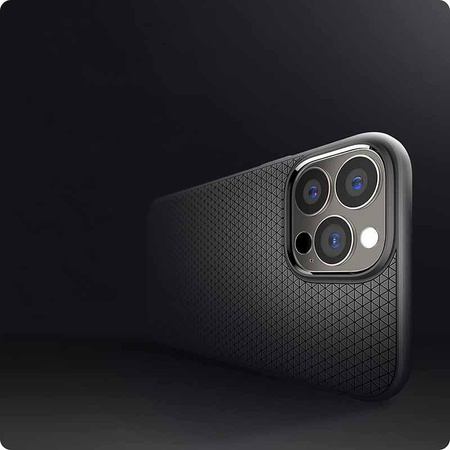 Spigen Liquid Air - Coque pour iPhone 13 Pro Max (Noir)