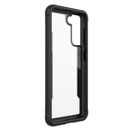 X-Doria Raptic Shield - Coque aluminium Samsung Galaxy S21 (Protection antimicrobienne) (Rouge)