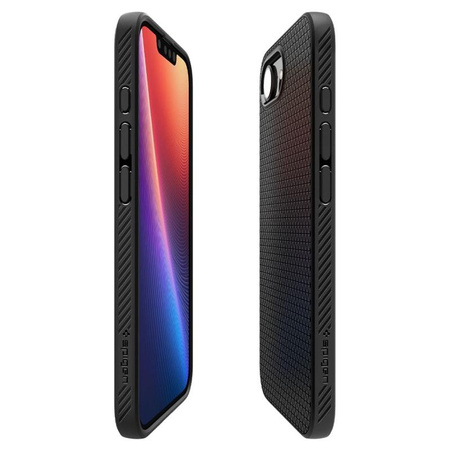 Spigen Liquid Air MagSafe - étui pour iPhone 16e (Noir mat)