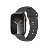 Crong Liquid - Strap for Apple Watch 44/45/46/49 mm (graphite)