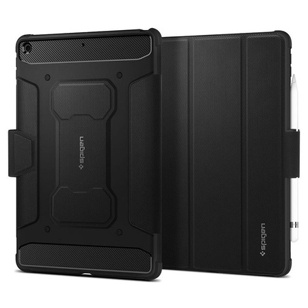 Spigen Rugged Armor Pro - Gehäuse für iPad 10.2" (2021-2019) (Schwarz)