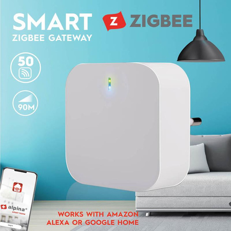 Alpina - Passerelle hub Zigbee pour connecter les appareils de cette norme