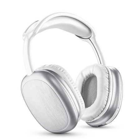 Music Sound MAXI2 - Bezdrátová sluchátka do uší s technologií Bluetooth V5.0 (bílá)