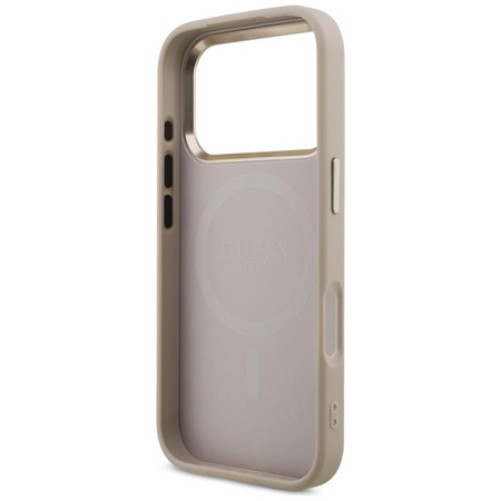 ETUI DO IPHONE 17 PRO do MAGSAFE GUESS ORYGINALNE RÓŻOWE ELEGANCKIE