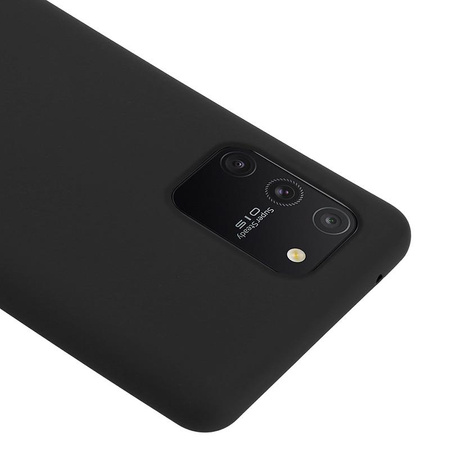 Barevný kryt Crong - pouzdro pro Samsung Galaxy S10 Lite (černé)