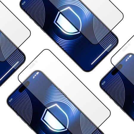 3mk HardGlass Matt Max - Matné tvrzené sklo pro iPhone 17 Pro