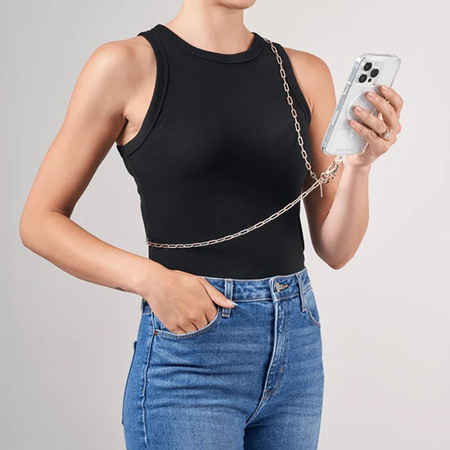 Řetízek Case-Mate Phone Crossbody Chain - šňůrka / řetízek přes rameno pro telefon (zlatý)