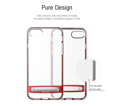 Mercury Dream Bumper - Étui pour Samsung Galaxy S9+ avec support en métal (or)