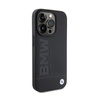 BMW Leather Hot Stamp MagSafe - iPhone 15 Pro Max Case (Black)