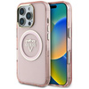 Guess IML Metal Mountain Logo MagSafe - Hülle für iPhone 16 Pro Max (rosa)