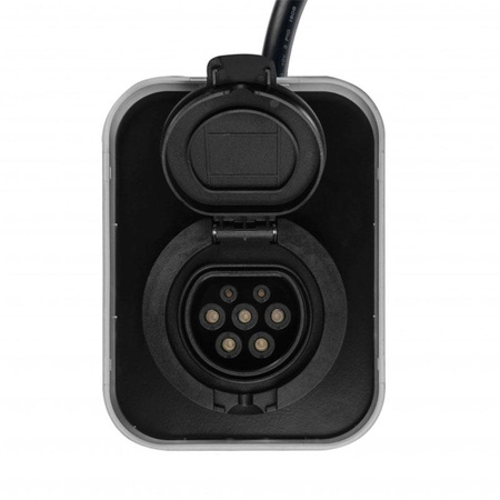 Green Cell - Wallbox GC EV PowerBox 22kW chargeur avec prise Type 2 pour la recharge des voitures électriques et hybrides rechargeables