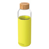 Quokka Flow - Glass Water Bottle 660 ml (Neon Green)