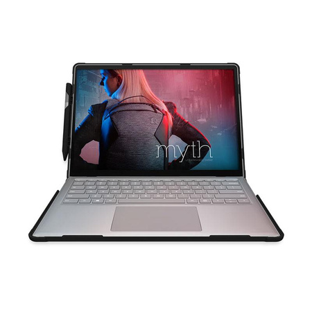 STM Dux Hardshell - pancéřované pouzdro pro Microsoft Surface Laptop 2 / 3 / 4 / 5 (černé)