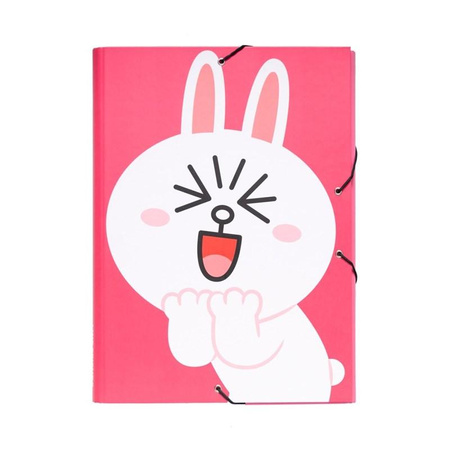 Line Friends - CONY A4 bunny document storage folder (24 x 34 cm)