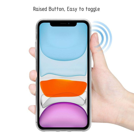 Crong Crystal Slim Cover - iPhone 11 Hülle (Transparent)